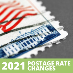 2021 postage rates