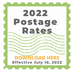 2022 Postage Rates