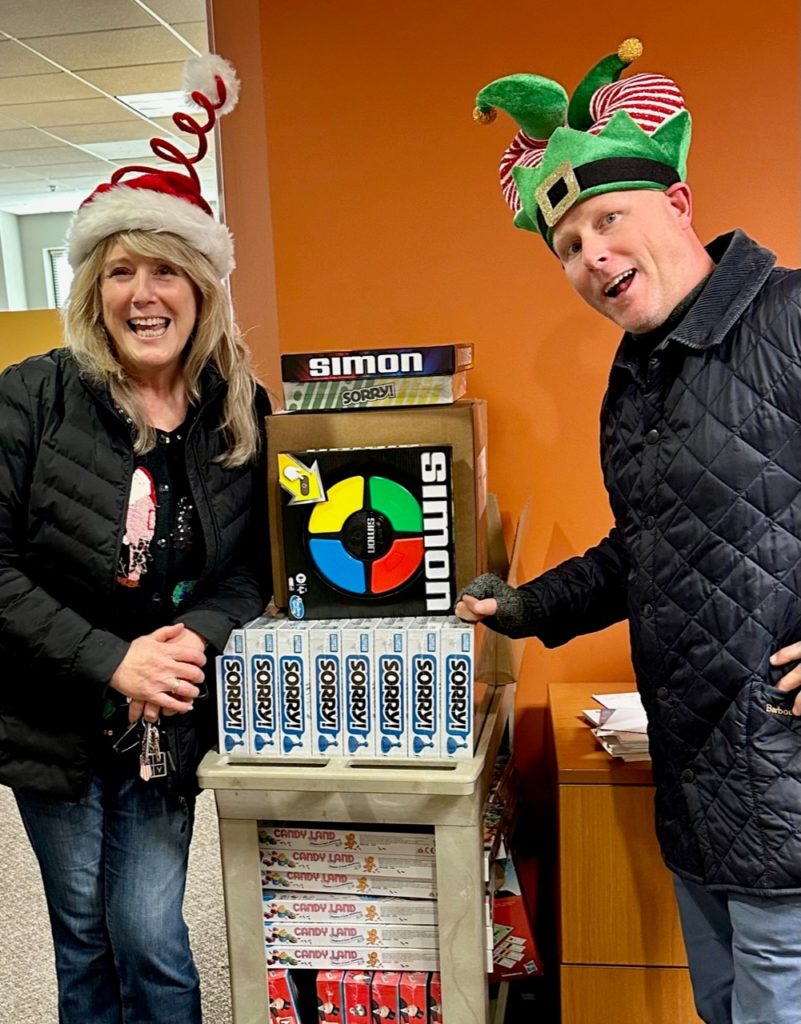 PMG employees deliver games for Casey Cares