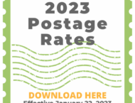 2023 Postage Rates Download