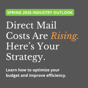 Graphic spring outlook direct mail costs rising.